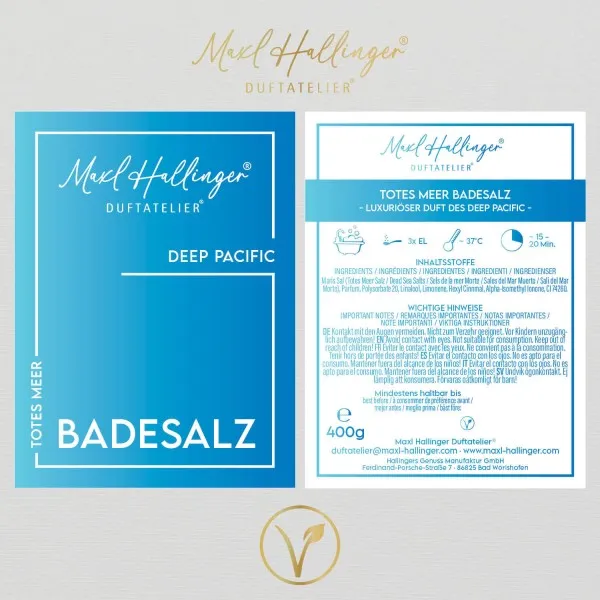 Deep Pacific - Badesalze, Badezusatz Totes Meer