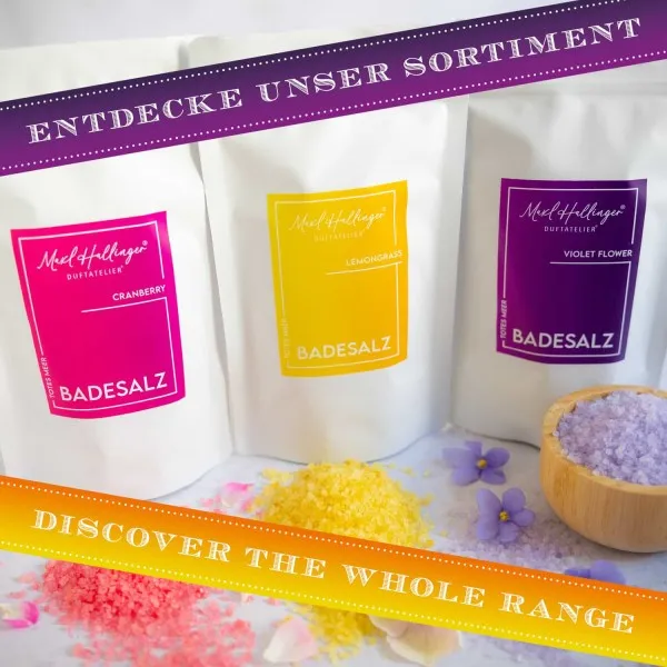 Violet Flower - Badesalze, Badezusatz Totes Meer