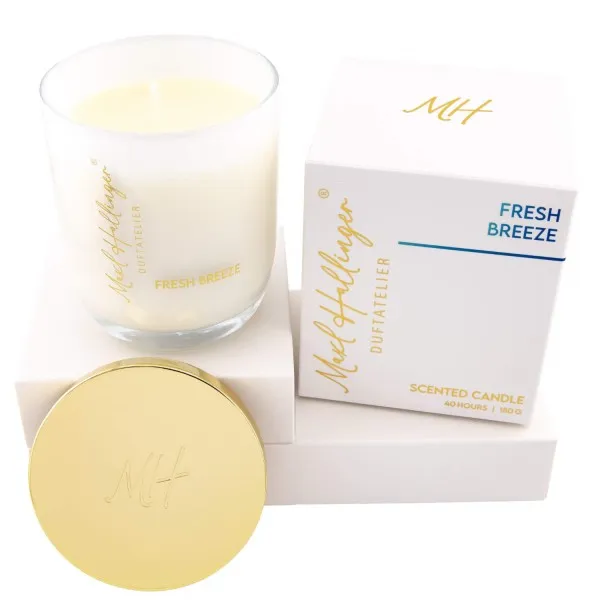 Fresh Breeze (Fresh Breeze) - Duftkerze, 40h Raumduft Sojawachs