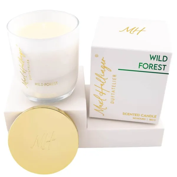 Wild Forest (Wild Forest) - Duftkerze, 40h Raumduft Sojawachs