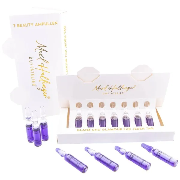 Calm & Healthy (Kamille) - Serum-Set, 7x vegane Gesichtspflege