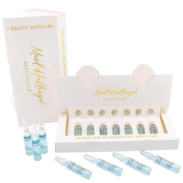 New & Elastic (Argan StemCells) - Serum-Set, 7x vegane Gesichtspflege