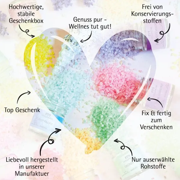Violet Flower - Badesalze, Badezusatz Totes Meer