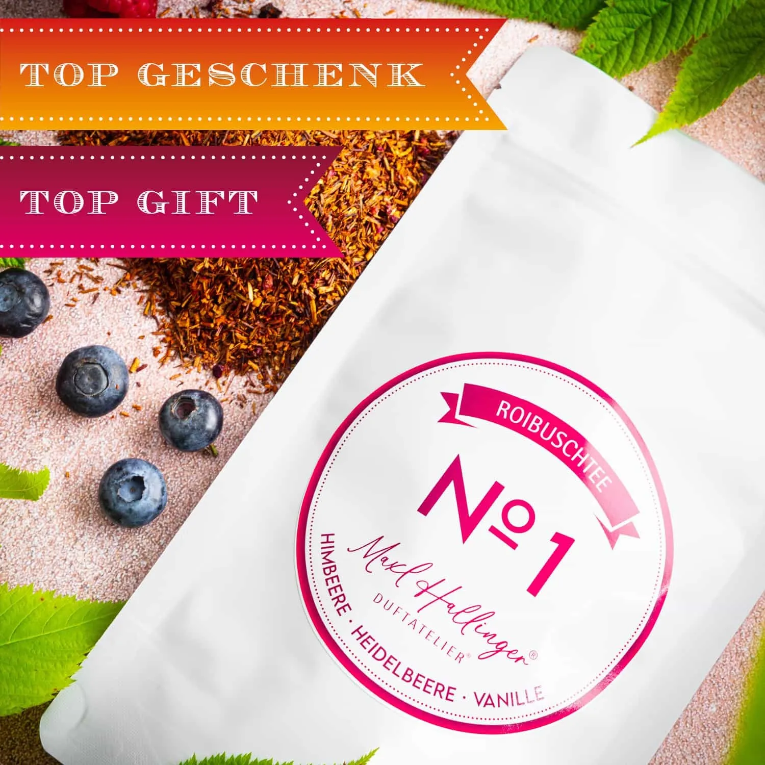VOLLES AROMA, VOLLER GENUSS - Edition \No. 1\: Während andere auf industrielle Standardmischungen und maximale Erträge setzen, überzeugt unser Rooibos Tee durch Tiefe, Natürlichkeit & ein Aroma mit unverwechselbarem Charakter