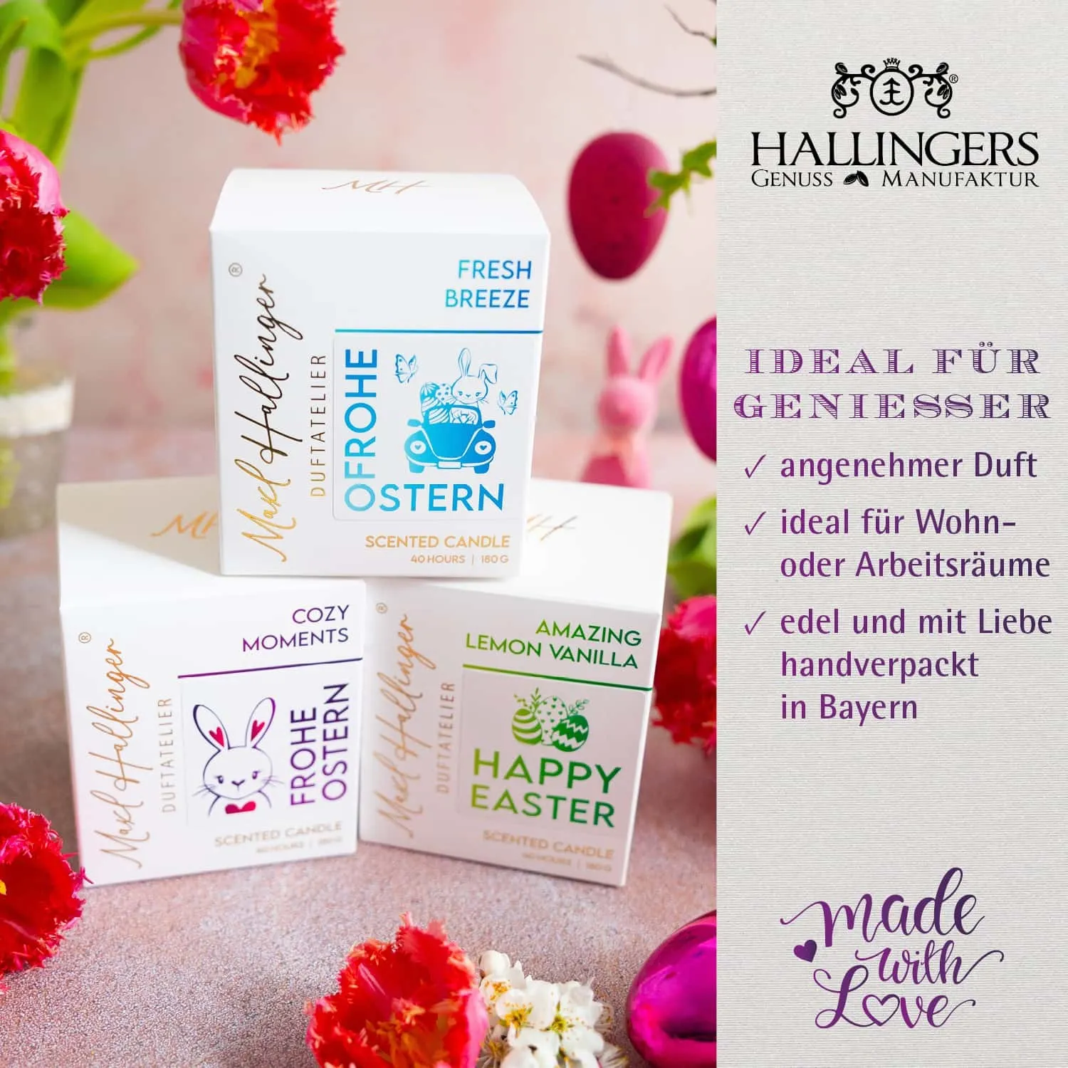 FÜR BESONDERE MENSCHEN & ANLÄSSE - . Perfekt für Ostern, das Osternest, den Osterbrunch, frühlingshafte Ostergeschenke & gemeinsame Momente