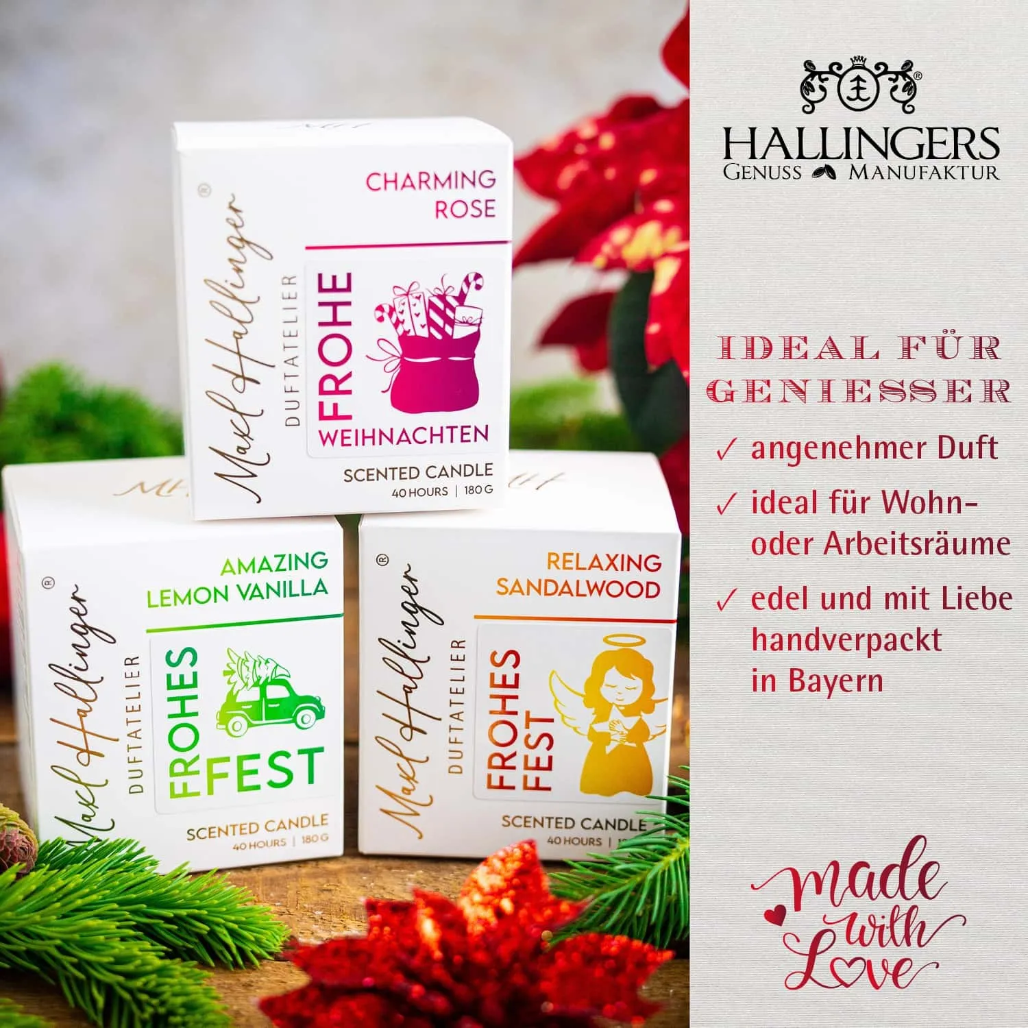 FÜR BESONDERE MENSCHEN & ANLÄSSE - Die besondere Geschenkidee für Frauen, Männer, Freunde, Familie, Kollegen & besondere Lieblingsmenschen. Perfekt für Weihnachten, Nikolaus, Winter, Advent, festliche Überraschungen & besinnliche Genussmomente