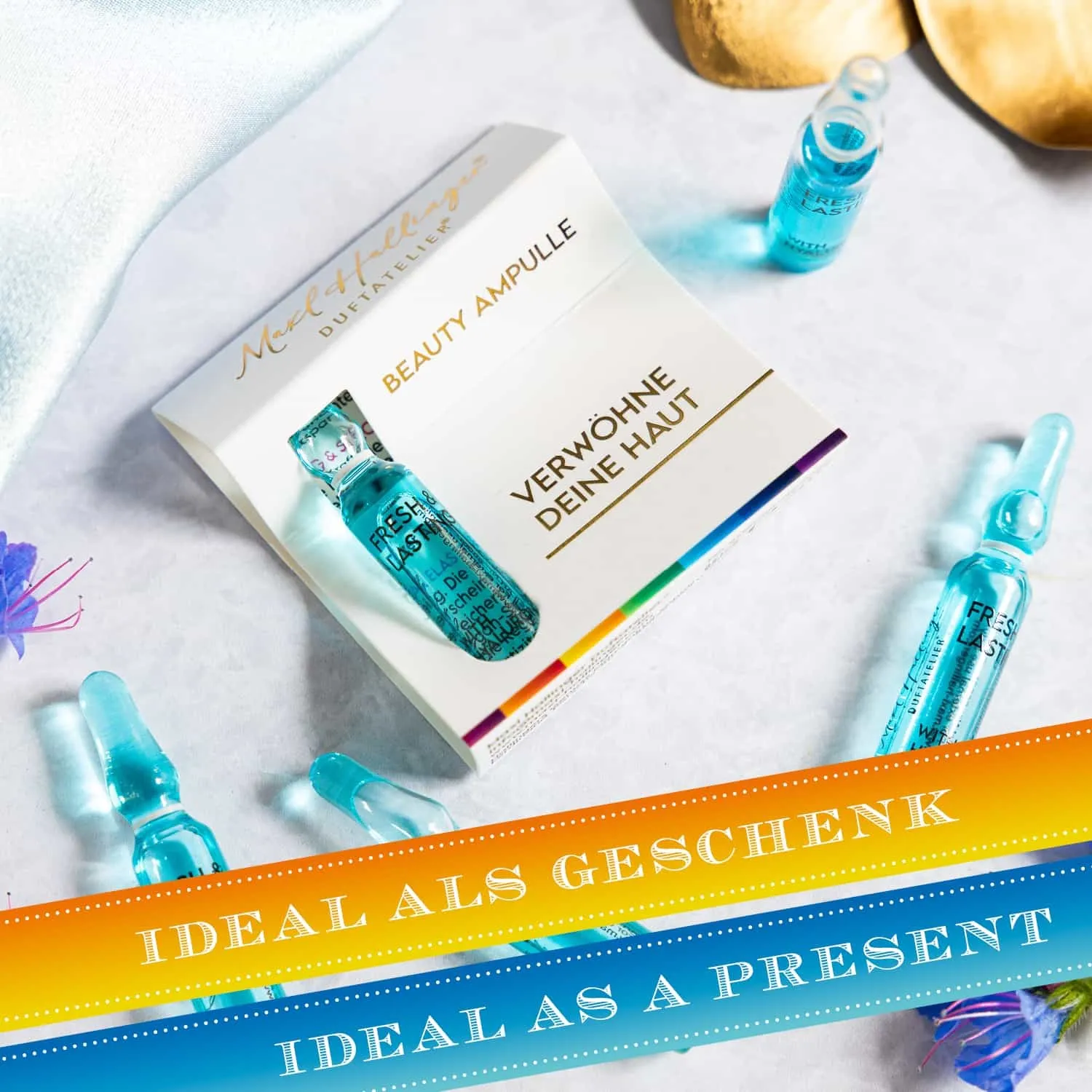 WENN DEINE HAUT MEHR VERDIENT - Edition \Fresh & Lasting\: Während andere auf günstige Massenpflege und laute Werbebotschaften setzen, überzeugen hochwertige Serum-Ampullen durch Qualität, Pflegekomfort und ein luxuriöses Hautgefühl