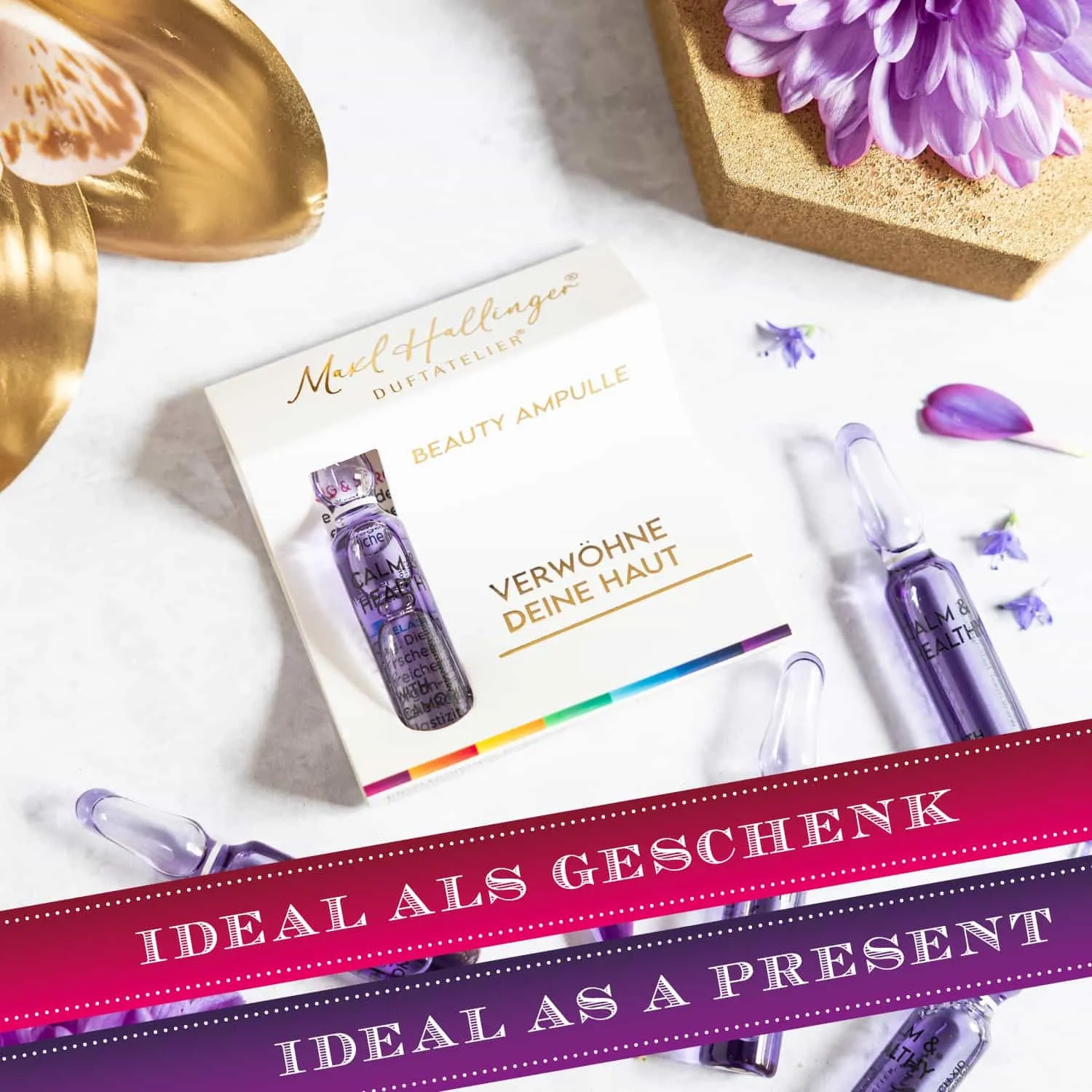 WENN DEINE HAUT MEHR VERDIENT - Edition \Calm & Healthy\: Während andere auf günstige Massenpflege und laute Werbebotschaften setzen, überzeugen hochwertige Serum-Ampullen durch Qualität, Pflegekomfort und ein luxuriöses Hautgefühl