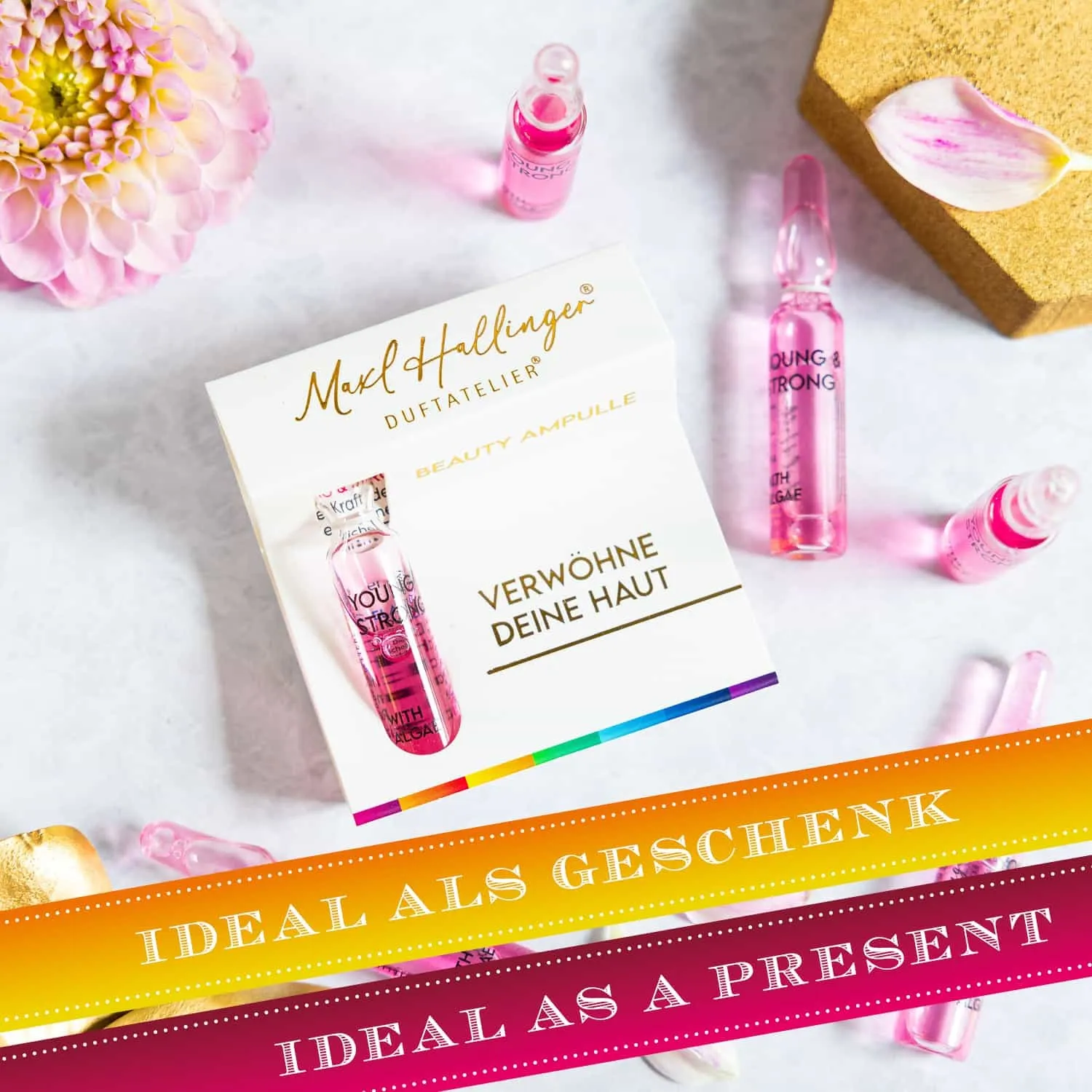 WENN DEINE HAUT MEHR VERDIENT - Edition \Young & Strong\: Während andere auf günstige Massenpflege und laute Werbebotschaften setzen, überzeugen hochwertige Serum-Ampullen durch Qualität, Pflegekomfort und ein luxuriöses Hautgefühl