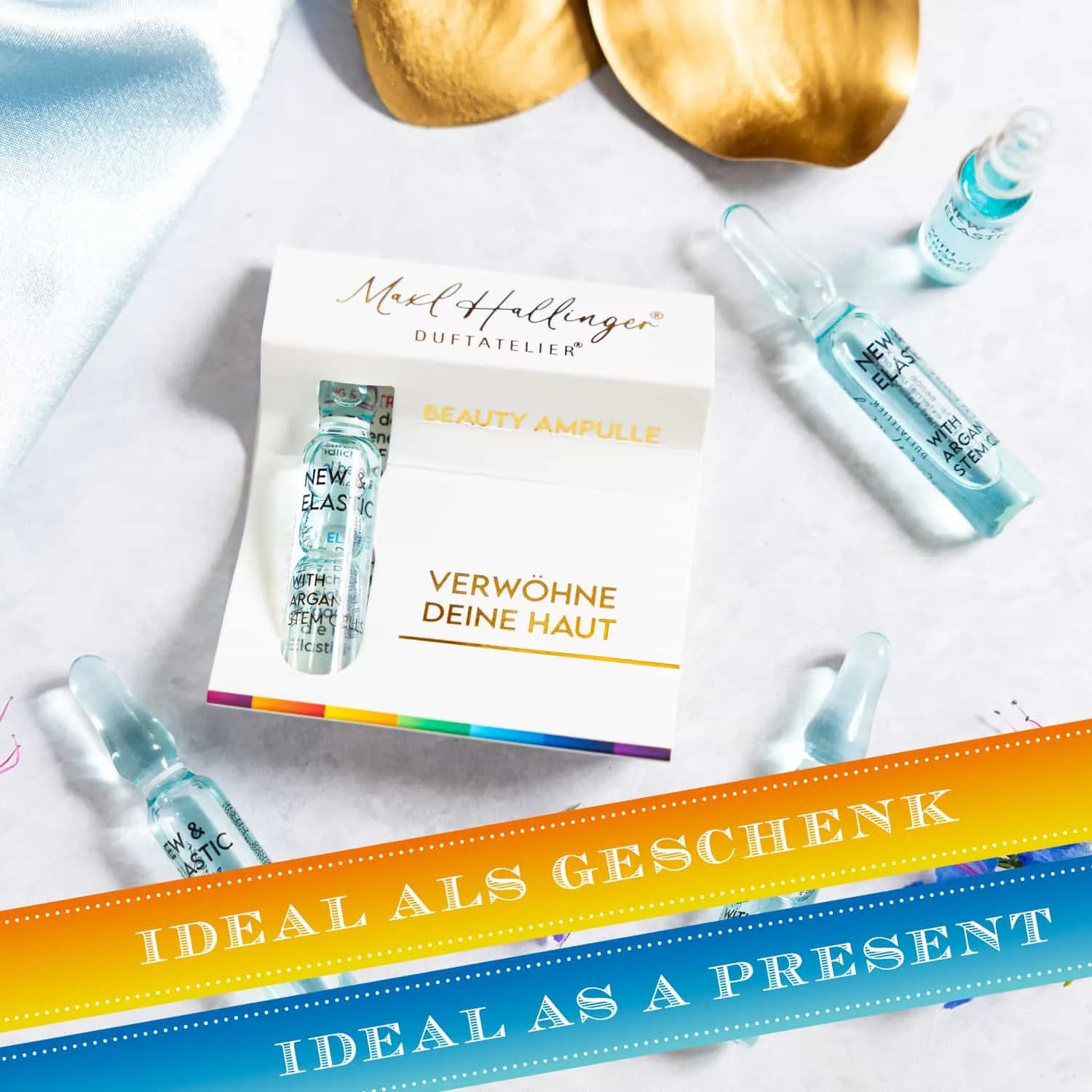 WENN DEINE HAUT MEHR VERDIENT - Edition \New & Elastic\: Während andere auf günstige Massenpflege und laute Werbebotschaften setzen, überzeugen hochwertige Serum-Ampullen durch Qualität, Pflegekomfort und ein luxuriöses Hautgefühl