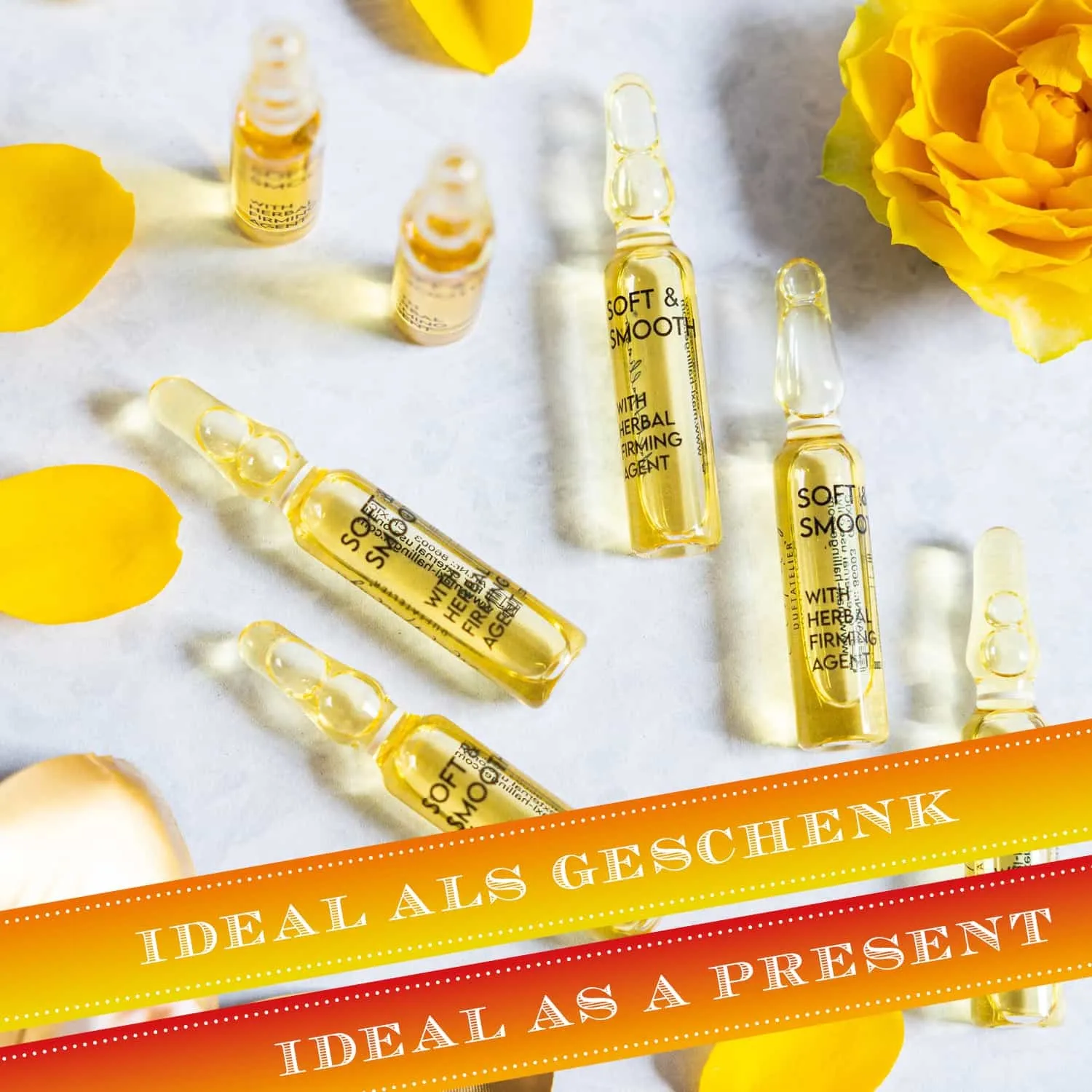 WENN DEINE HAUT MEHR VERDIENT - Edition \Soft & Smooth\: Während andere auf günstige Massenpflege und laute Werbebotschaften setzen, überzeugen hochwertige Serum-Ampullen durch Qualität, Pflegekomfort und ein luxuriöses Hautgefühl
