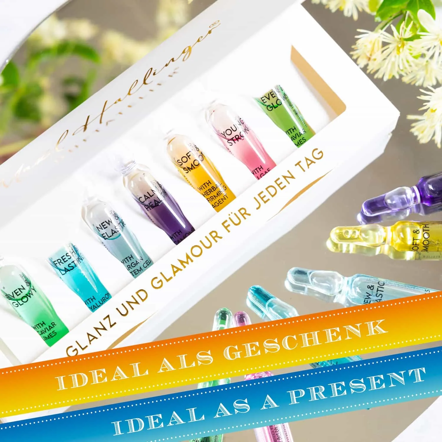 WENN DEINE HAUT MEHR VERDIENT - Edition \Ampullen-Mix\: Während andere auf günstige Massenpflege und laute Werbebotschaften setzen, überzeugen hochwertige Serum-Ampullen durch Qualität, Pflegekomfort und ein luxuriöses Hautgefühl