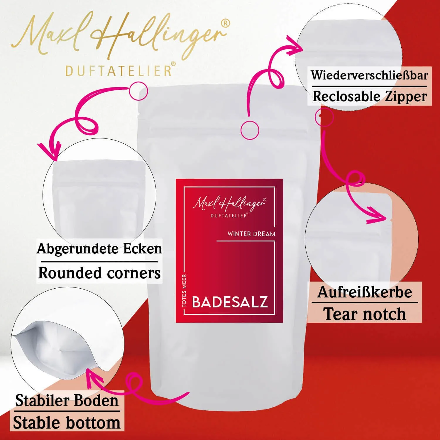 Winter Dream - Badesalze, Badezusatz Totes Meer
