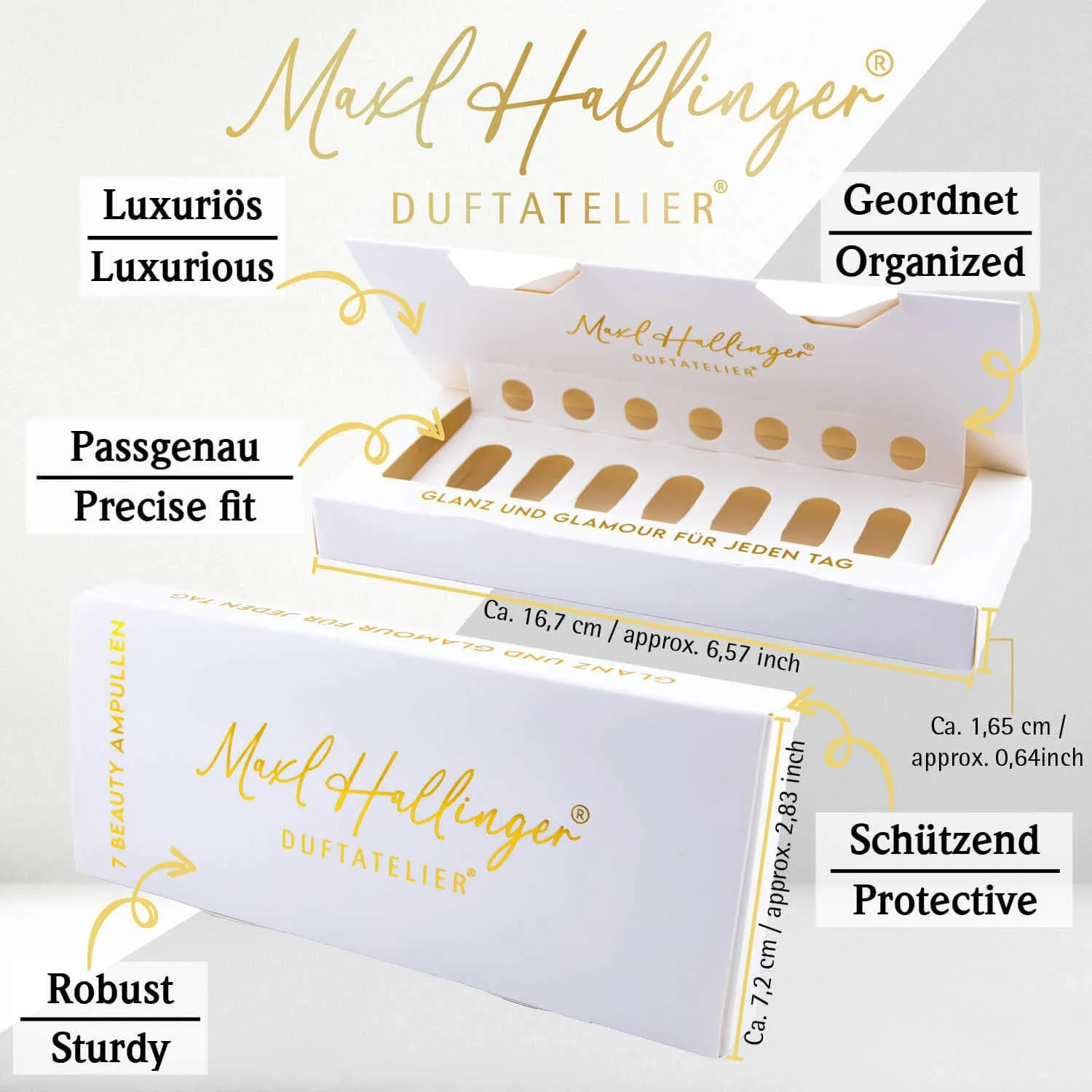Fresh & Lasting (Hyaluron) - Serum-Set, 7x vegane Gesichtspflege