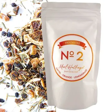 No. 2 (mit Dattel, Orange & Papaya) - Früchtetee, loser Tee im Beutel
