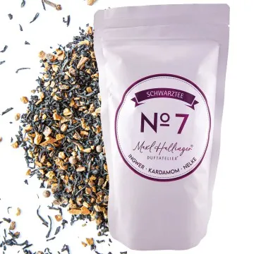 No. 7 (mit Cassia, Ingwer & Kardamom) - Schwarzer Tee, loser Tee im Beutel