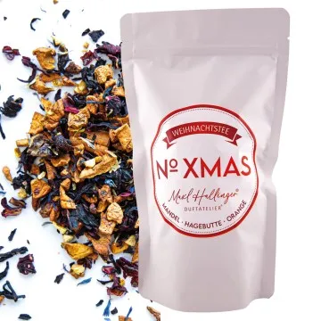 No. XMAS (mit Hibiskus, Orange & Mandel) - Früchtetee, loser Tee im Beutel