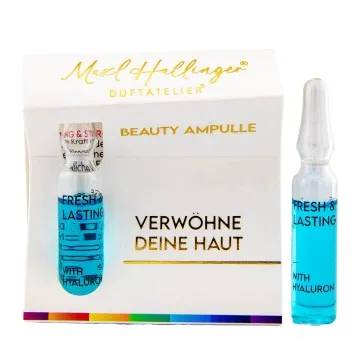Fresh & Lasting (Hyaluron) - Serum, 1x vegane Gesichtspflege