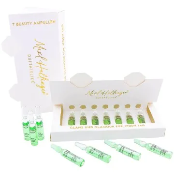 Even & Glow (Kaviar Limette) - Serum-Set, 7x vegane Gesichtspflege